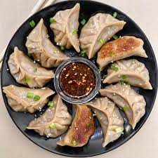 fried mandu pork dumplings